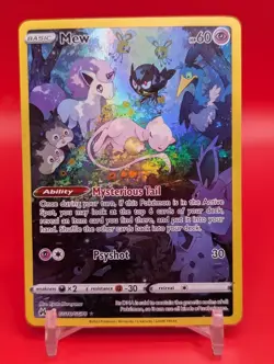Mew Ultra Rare Holo Crown Zenith: Galarian Gallery GG10/GG70 NM Pokemon TCG - Image 1
