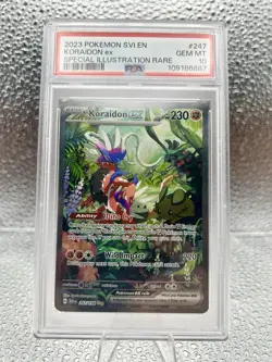 Pokemon Koraidon ex SV01 Scarlet & Violet SIR Holo 247/198 PSA 10 EN 2023 - Image 1