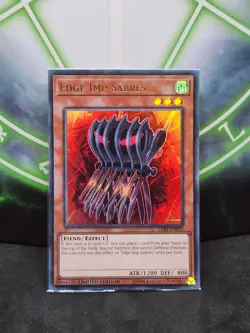 Yugioh Edge Imp Sabres LART-EN015 Ultra Rare Limited Edition Sealed NM - Image 1
