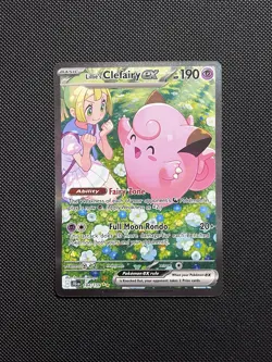 Pokemon Lillie's Clefairy ex 184/159 Journey Together SIR NM- - Image 1