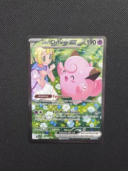 Pokemon Lillie's Clefairy ex 184/159 Journey Together SIR NM- - Image 2
