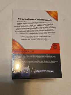 Pokemon TCG Surging Sparks SV08 Booster Bundle 6 packs Sealed - Image 2