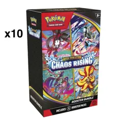 PRESALE 10x Pokemon TCG Chaos Rising Pokemon Booster Bundle sealed (not case) - Image 1