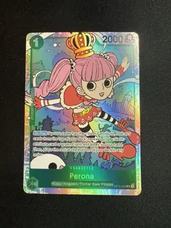 Perona OP12-034 SR Super Rare Legacy of the Master One Piece Card - Image 1