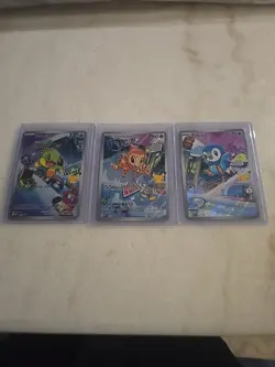 Pokemon 2026 First Partners Illustration Collection Promo Set - Sinnoh Starters - Image 1
