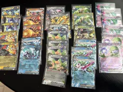 Pokemon TCG Scarlet & Violet era Lot Of EX Double Rares 29 total collection - Image 1