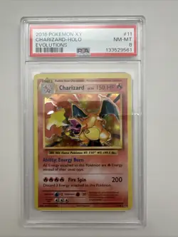 Charizard 11/108 2016 Pokemon XY Evolutions Holo - PSA 8 - Image 1