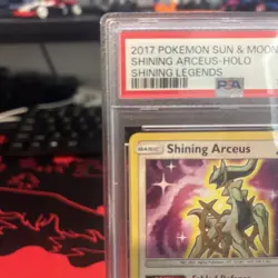 2017 Pokemon Sun & Moon Shining Legends Shining Arceus #57 PSA 10 GEM MINT - Image 4
