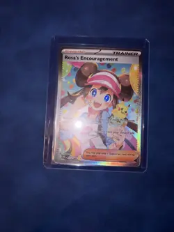 Pokemon TCG Trainer Rosa's Encouragement Perfect Order 123/88 SIR - Image 4