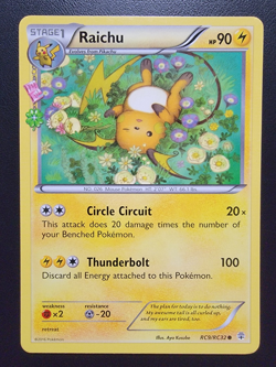 Raichu RC9/RC32 Generations: Radiant Collection Regular Pokemon Tcg - Image 1