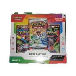 Pokemon TCG First Partner Illustration Collection Series 1 Box 2021 EN Promo - Image 1