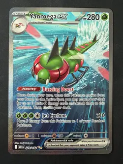 Yanmega ex Special Illustration Rare SV10: Destined Rivals 228/182 NM Pokemon - Image 1
