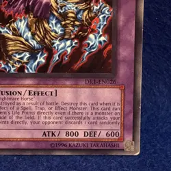 Reaper on the Nightmare DR1-EN026 Dark Revelation. MP-HP Condition. - Image 4