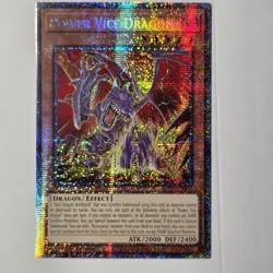 Blazing Dominion Yugioh Starlight Rare #BLZD-EN002 Power Vice Dragon - Image 1