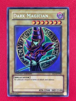 Dark Magician - FL1-EN002 - Secret Rare- Yu-Gi-Oh YGO Card - LP - Image 1