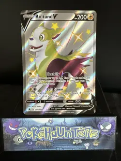 Pokemon Card Boltund V SWSH085 SWSH Promo Shining Fates NM - Image 1