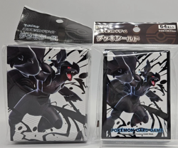 Pokemon Center Japan Official Zekrom 64 Card Sleeves & Deck Box Case - Image 1