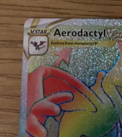 Pokemon Card Aerodactyl VSTAR 199/196 Lost Origin Secret Rare Near Mint - Image 4