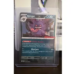 Pokemon TCG Gengar Promo Stamped Holo 050/088 130 HP English Stage 2 - Image 1