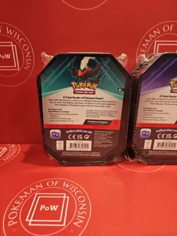 Lot of 2 Pokemon Triple Whammy Tins Tyranitar/Darkrai - Brand New Sealed - Image 5