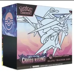 Chaos Rising Pokemon Center Elite Trainer Box ETB Sealed and CONFIRMED PREORDER - Image 2