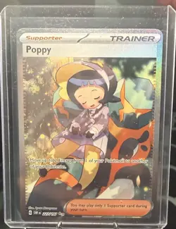 Pokemon TCG Poppy 227/197 SV03: Obsidian Flames Special Illustration Rare - Image 2