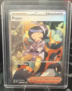 Pokemon TCG Poppy 227/197 SV03: Obsidian Flames Special Illustration Rare - Image 3