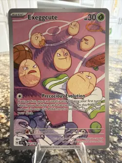 Pokemon TCG Exeggcute 192/191 Illustration Rare Surging Sparks - Image 1