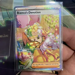 Pokemon TCG Bianca's Devotion Card 209/162 SV05 Temporal Forces NM - Image 1
