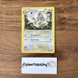 Pokemon TCG - Cinccino 89/124 - Uncommon - Fates Collide - MP - Image 1