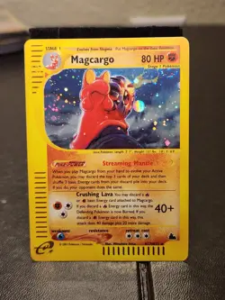Pokemon Magcargo Skyridge Holo Clean Tcg Card Rare Vintage E Series Holofoil - Image 1
