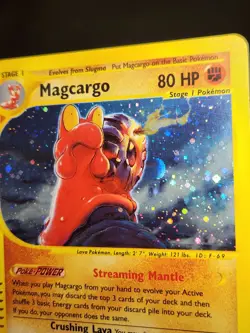 Pokemon Magcargo Skyridge Holo Clean Tcg Card Rare Vintage E Series Holofoil - Image 4