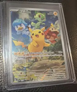 Pokemon TCG Pikachu SV: Scarlet & Violet Promo Holo Eng 027 2023 60HP - Image 1