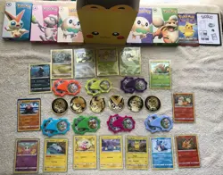 2022 McDonalds Pokemon Complete Card Set w/ Bleed Rowlet, Bleed Smeargle + Bonus - Image 1