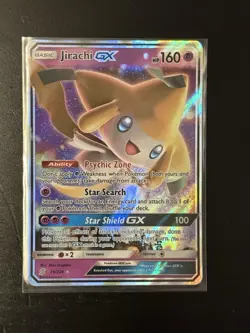 ✨ Jirachi GX – 79/236 – Unified Minds Ultra Holo Rare Pokemon Cards TCG – NM+ - Image 1
