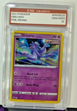 ORICORIO 2022 PROMO FOIL Pokemon Card GRADED 10 TCG CCG - Image 1