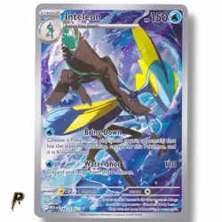 Inteleon 142/132 - 2025 Mega Evolution Illustration Rare Holo Pokemon Card NM - Image 1