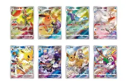 Pokemon TCG S-Chinese 3 In 1 Eevee Charizard Gengar Card Display Frame Gift Box - Image 3