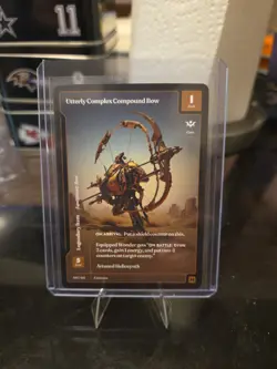 Wonders of the First Legendary Utterly Complex Compound Bow 067/401 Paper Card - Image 1