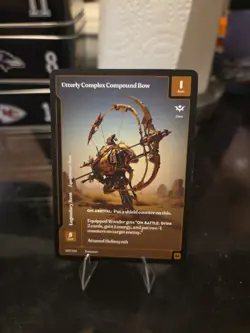 Wonders of the First Legendary Utterly Complex Compound Bow 067/401 Paper Card - Image 2