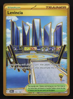 Levincia 244/182 Hyper Rare Destined Rivals Pokemon Card - Image 1