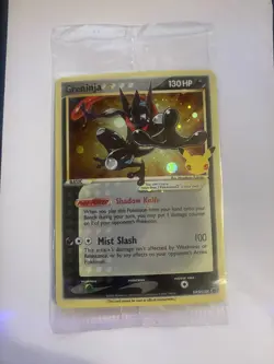 #1 Greninja Gold Star Sealed Promo SWSH144 Celebrations ETB Pokemon TCG - Image 1