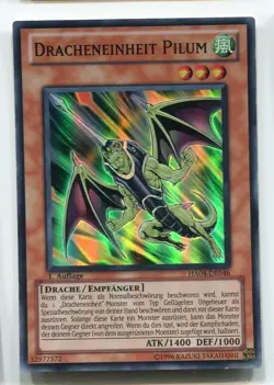 Yu-Gi-Oh! Dracheneinheit Pilum Super Rare HA04-DE046 - Image 1