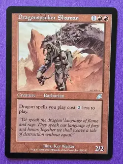 NM Dragonspeaker Shaman PreModern MTG SCG Scourge - Image 1