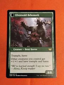 Ulvenwald Oddity Ulvenwald Behemoth - Magic the Gathering Innistrad VOW Mint+ - Image 2