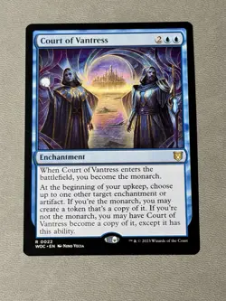 MTG Court of Vantress - Wilds of Eldraine Commander - 0022 - Rare - NM - Image 1
