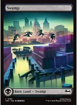 Swamp (0193) MTG NM - Teenage Mutant Ninja Turtles - Image 1