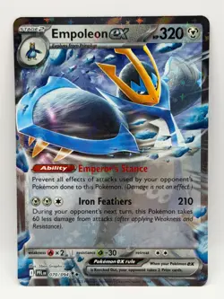 Empoleon ex 070/094 Phantasmal Flames NM Double Rare Holo Pokemon TCG - Image 1