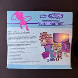 Fusion Strike Pokemon Center ETB Elite Trainer Box Brand New Sealed (Small Tear) - Image 4