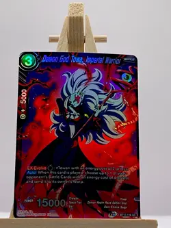 Dragon Ball Super CCG Demon God Towa, Imperial Warrior BT17-116 UC Foil Card - Image 1